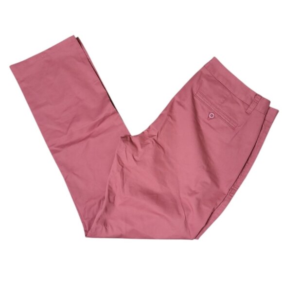 Bonobos Men's Pants Size 34x32 Mauve Slim Straight Leg Chinos NWT - Picture 3 of 11